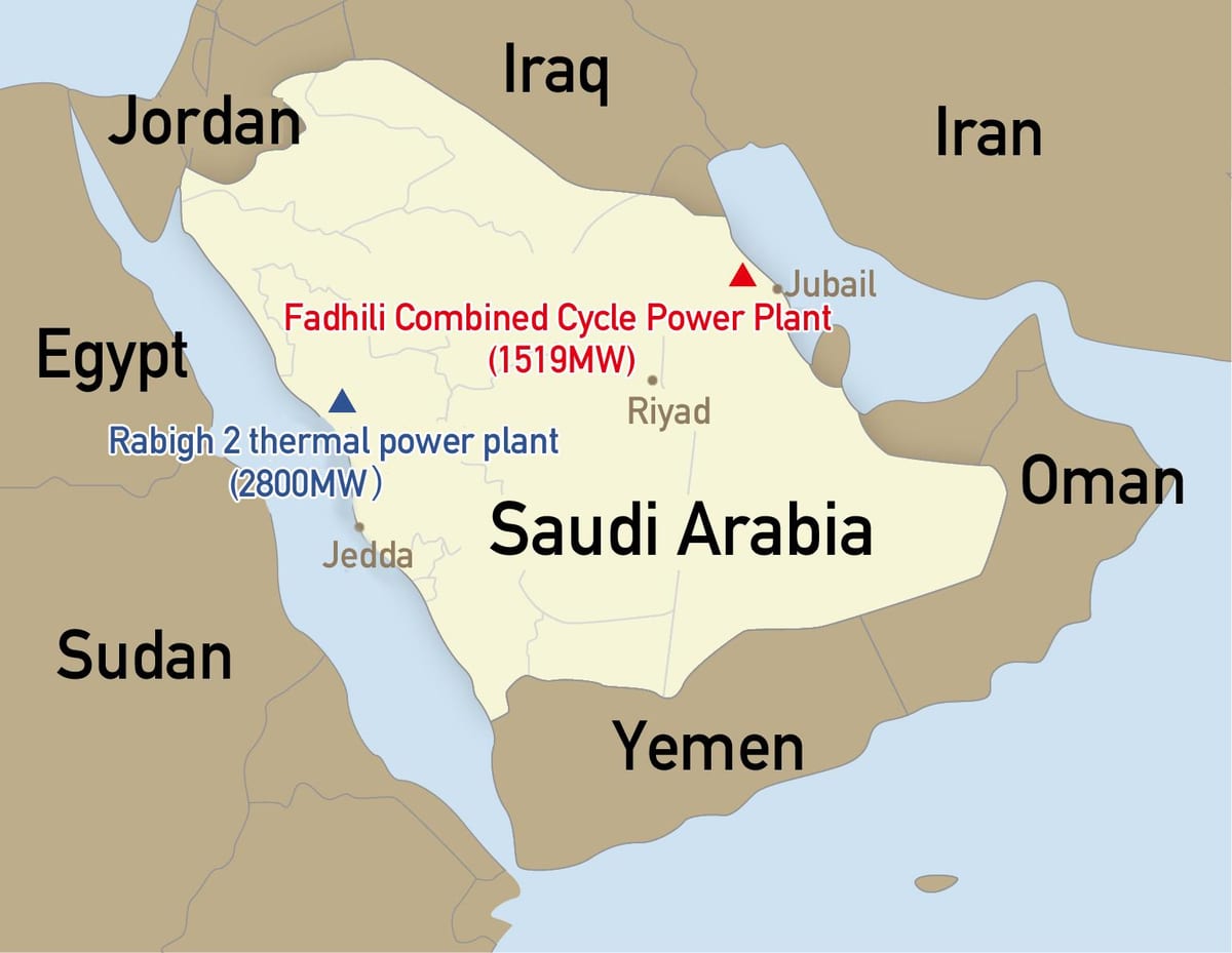 Kart over fadhili Saudi-Arabia
