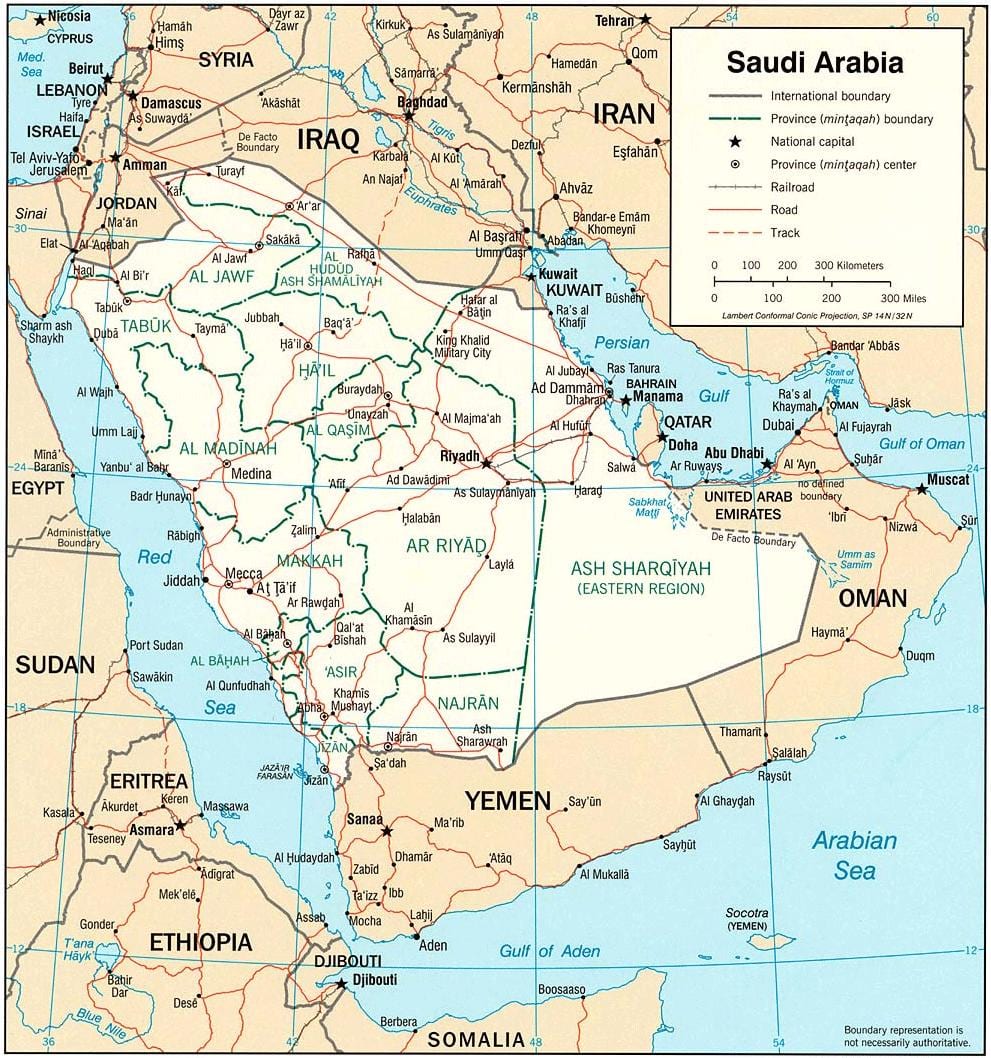 Kart av Saudi-Arabia bilder