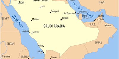 Al jouf kart i Saudi-Arabia